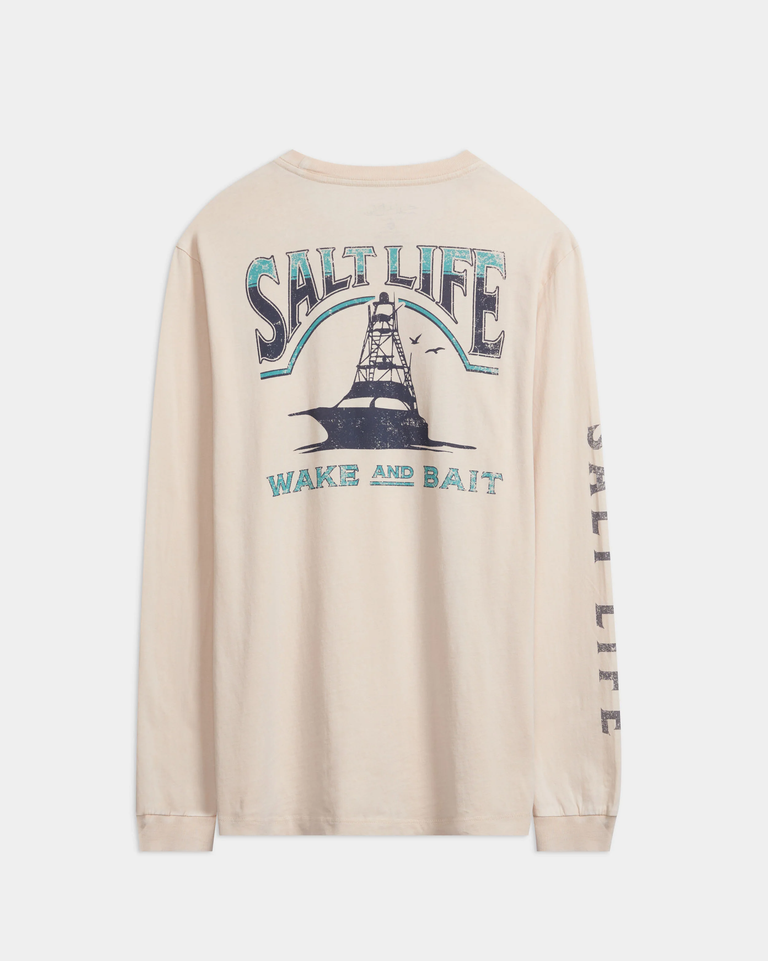 Men’s Wake and Bait Boating Long Sleeve Shirt